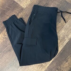 all in motion Black Womens Cargo Jogger Pants